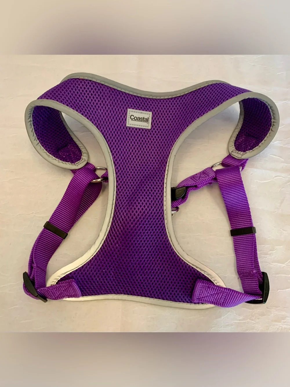Dog Coastal Harness Comfort Soft Reflective Wrap Adjustable Dog Harness. Large